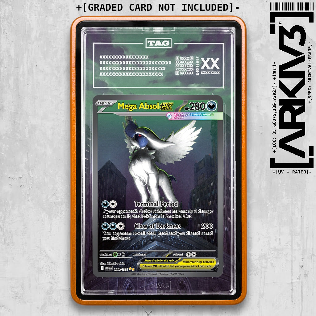 ARKIV3 TAG graded front - Orange