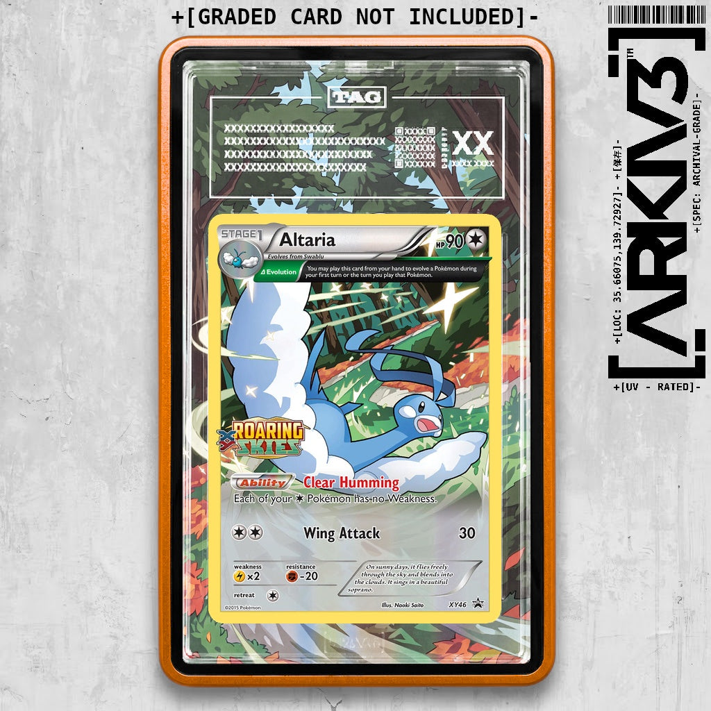 ARKIV3 TAG graded front - Orange