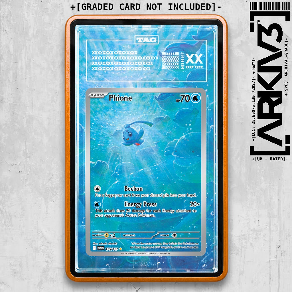 ARKIV3 TAG graded front - Orange