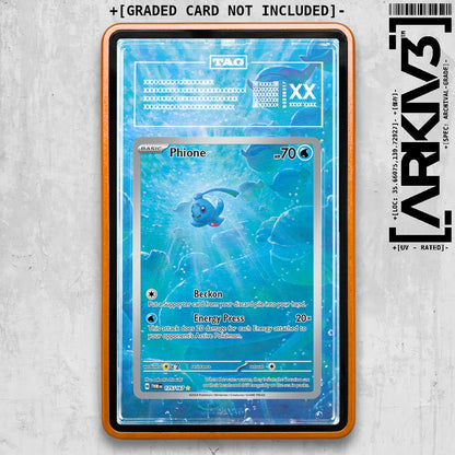ARKIV3 TAG graded front - Orange