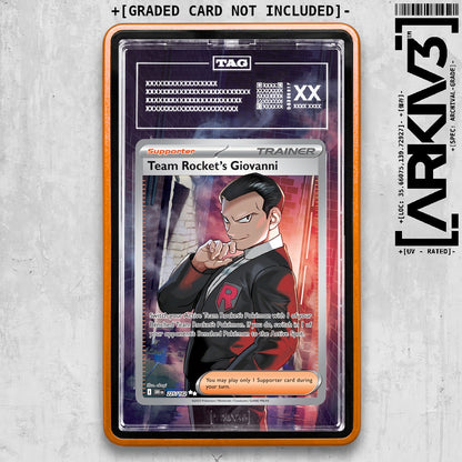 ARKIV3 TAG graded front - Orange