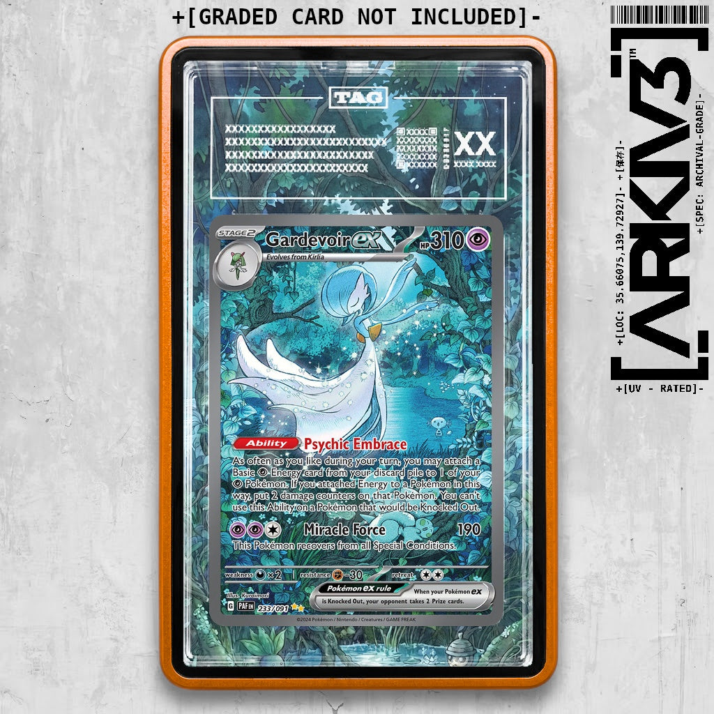 ARKIV3 TAG graded front - Orange