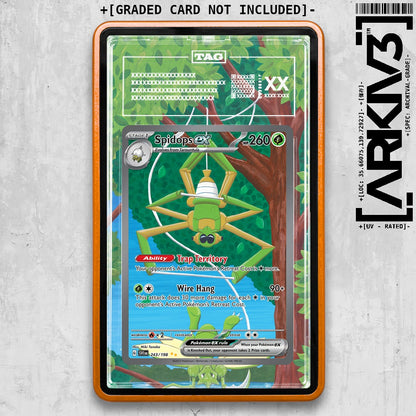 ARKIV3 TAG graded front - Orange