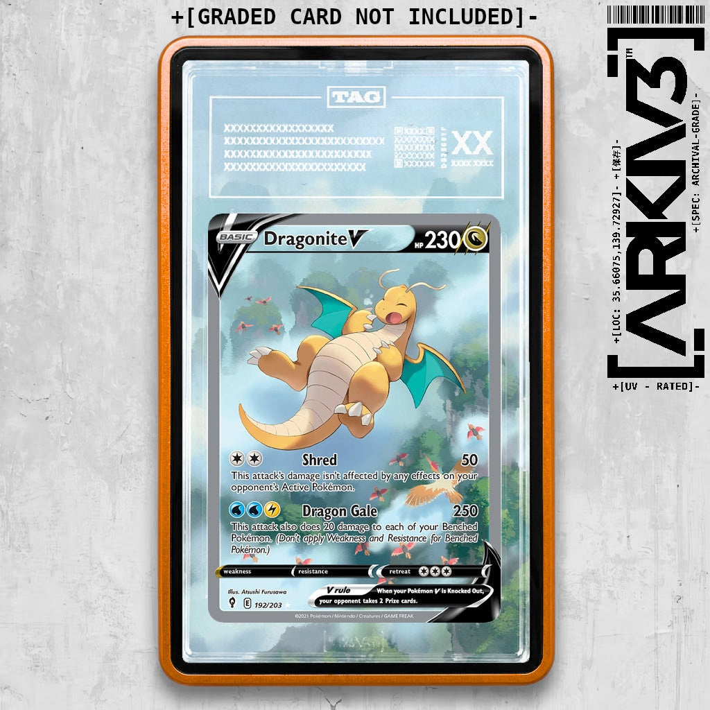 ARKIV3 TAG graded front - Orange