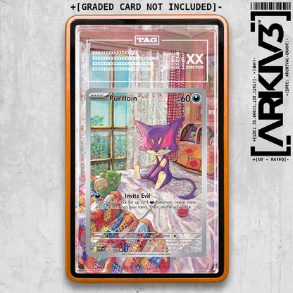 ARKIV3 TAG graded front - Orange