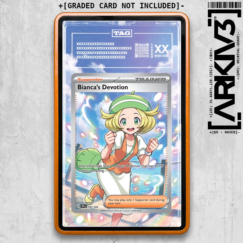 ARKIV3 TAG graded front - Orange
