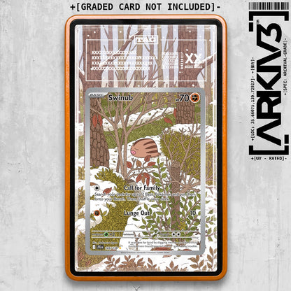 ARKIV3 TAG graded front - Orange