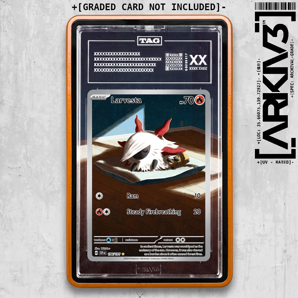 ARKIV3 TAG graded front - Orange