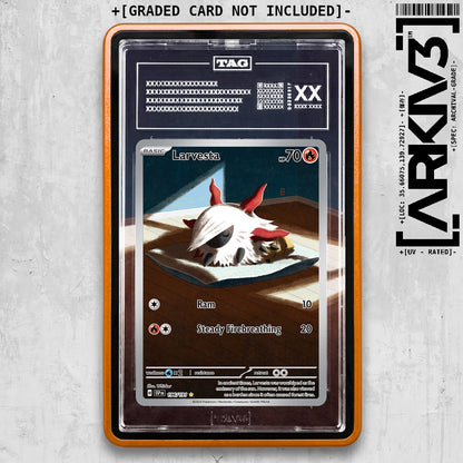 ARKIV3 TAG graded front - Orange