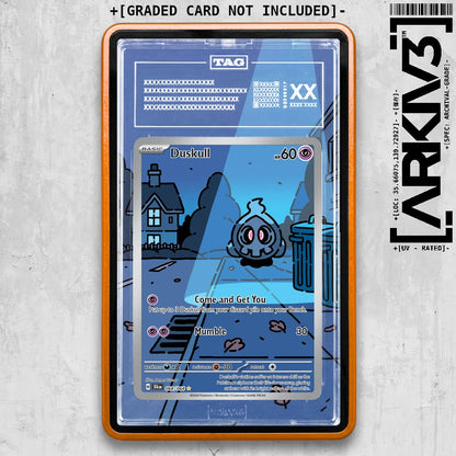ARKIV3 TAG graded front - Orange