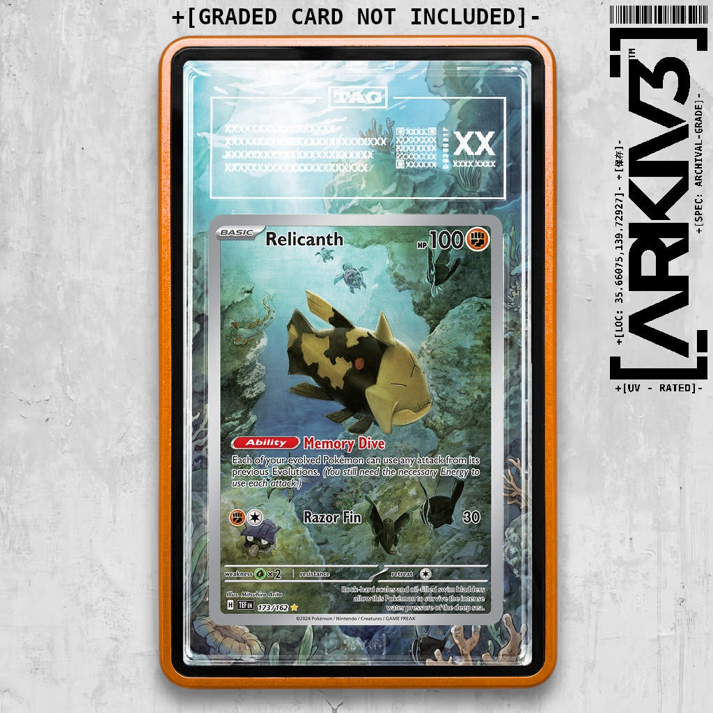 ARKIV3 TAG graded front - Orange