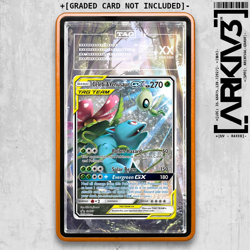 ARKIV3 TAG graded front - Orange