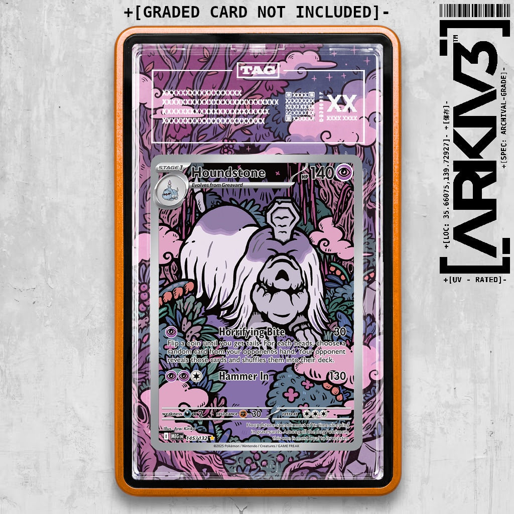 ARKIV3 TAG graded front - Orange