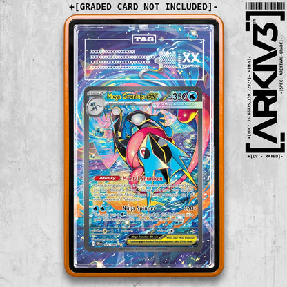 ARKIV3 TAG graded front - Orange
