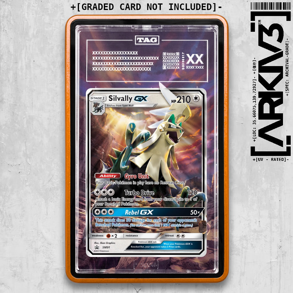ARKIV3 TAG graded front - Orange