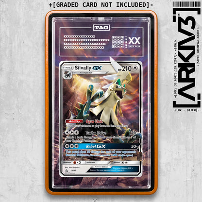 ARKIV3 TAG graded front - Orange