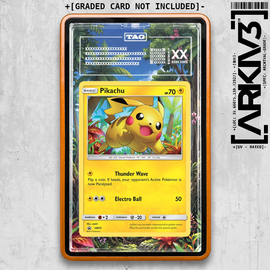 ARKIV3 TAG graded front - Orange