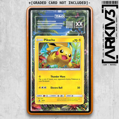 ARKIV3 TAG graded front - Orange