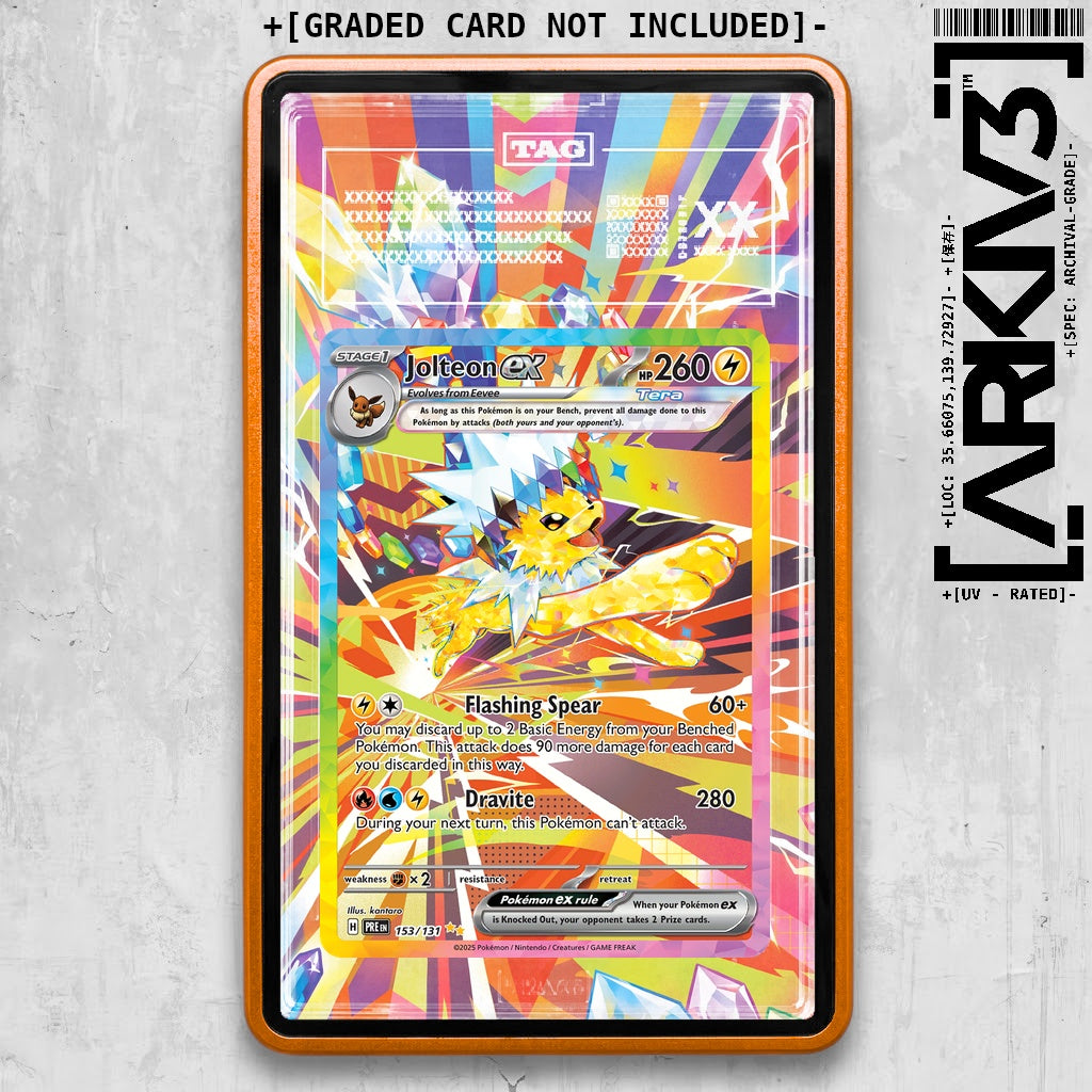 ARKIV3 TAG graded front - Orange