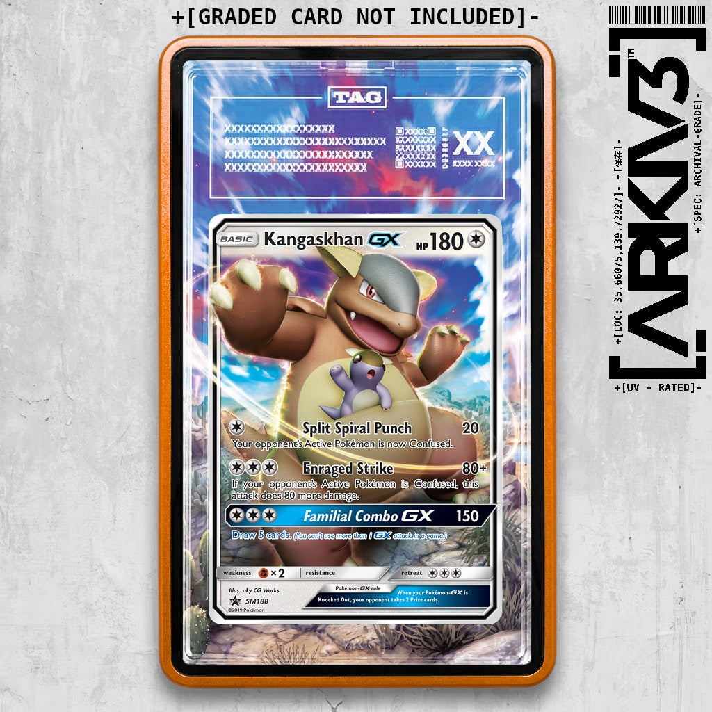 ARKIV3 TAG graded front - Orange