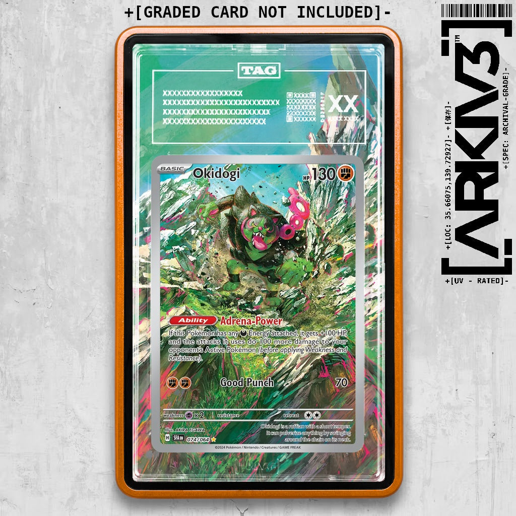 ARKIV3 TAG graded front - Orange
