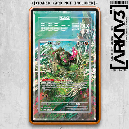 ARKIV3 TAG graded front - Orange