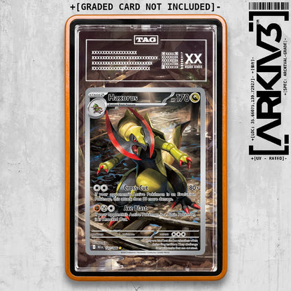 ARKIV3 TAG graded front - Orange