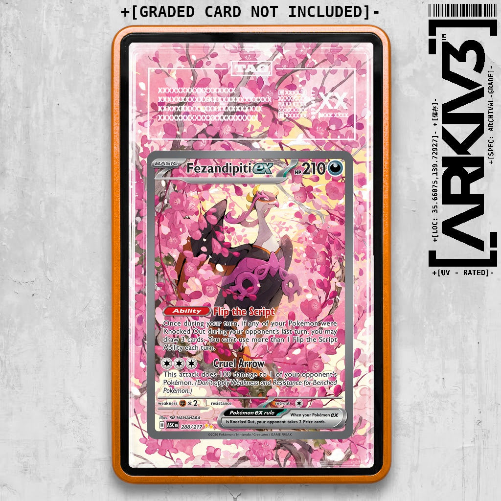 ARKIV3 TAG graded front - Orange
