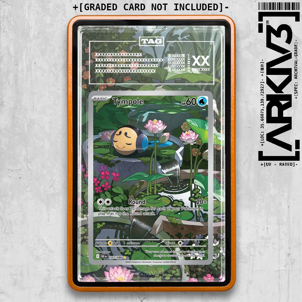 ARKIV3 TAG graded front - Orange