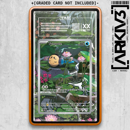 ARKIV3 TAG graded front - Orange