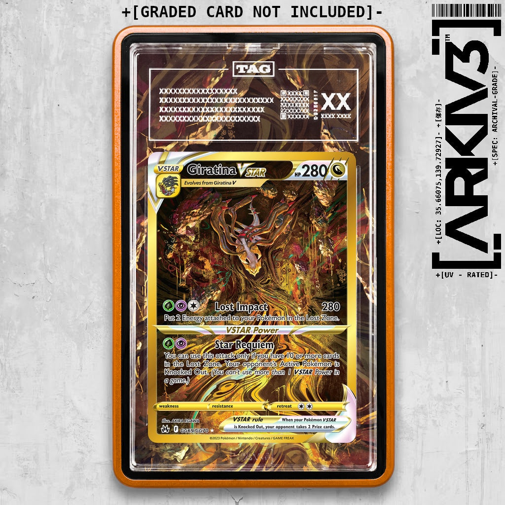 ARKIV3 TAG graded front - Orange