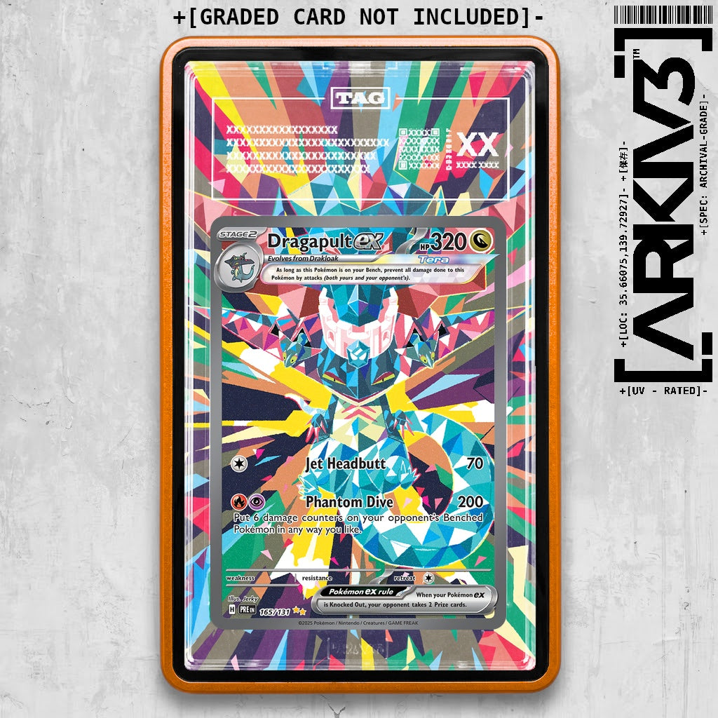 ARKIV3 TAG graded front - Orange
