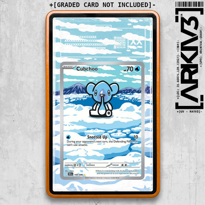 ARKIV3 TAG graded front - Orange