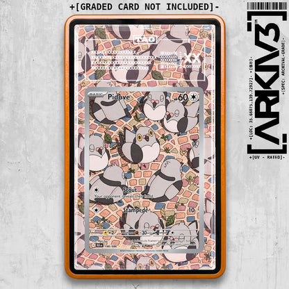 ARKIV3 TAG graded front - Orange