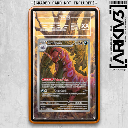 ARKIV3 TAG graded front - Orange
