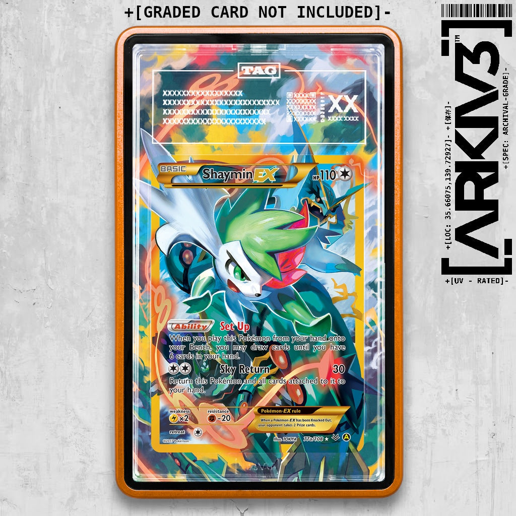 ARKIV3 TAG graded front - Orange