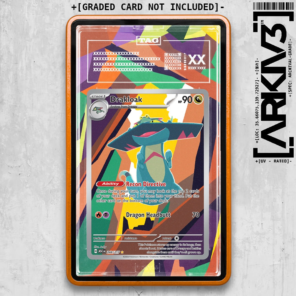 ARKIV3 TAG graded front - Orange