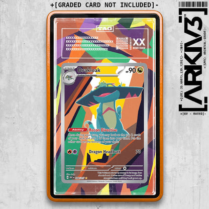 ARKIV3 TAG graded front - Orange