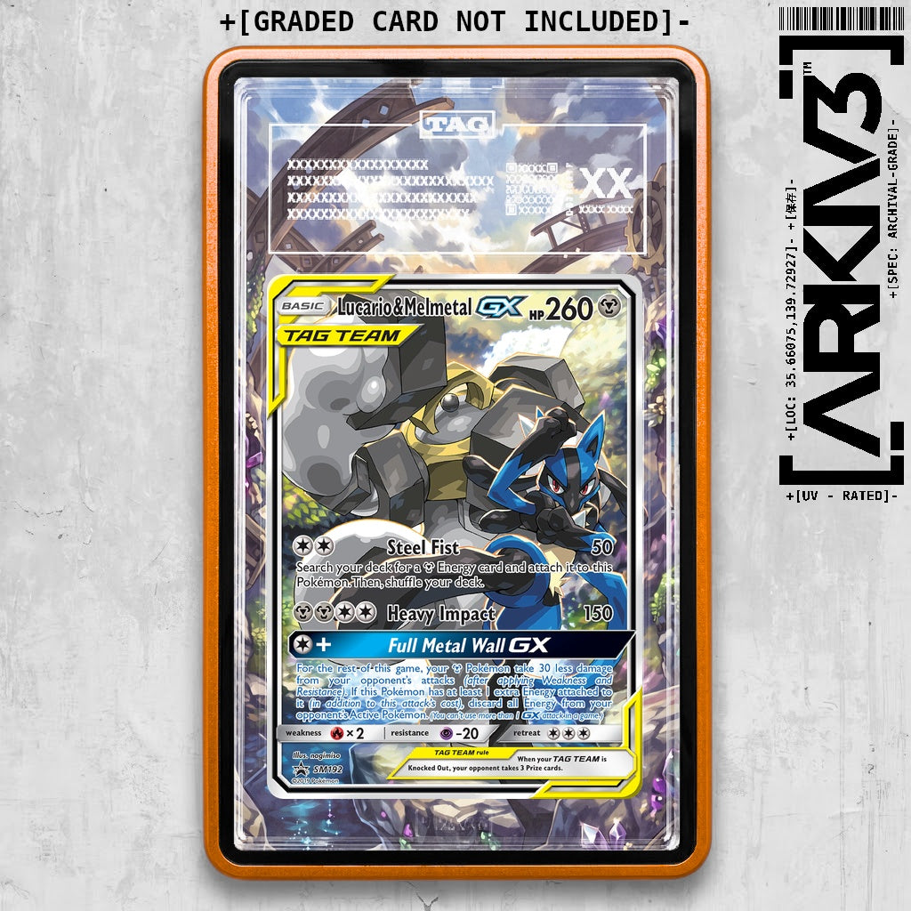 ARKIV3 TAG graded front - Orange