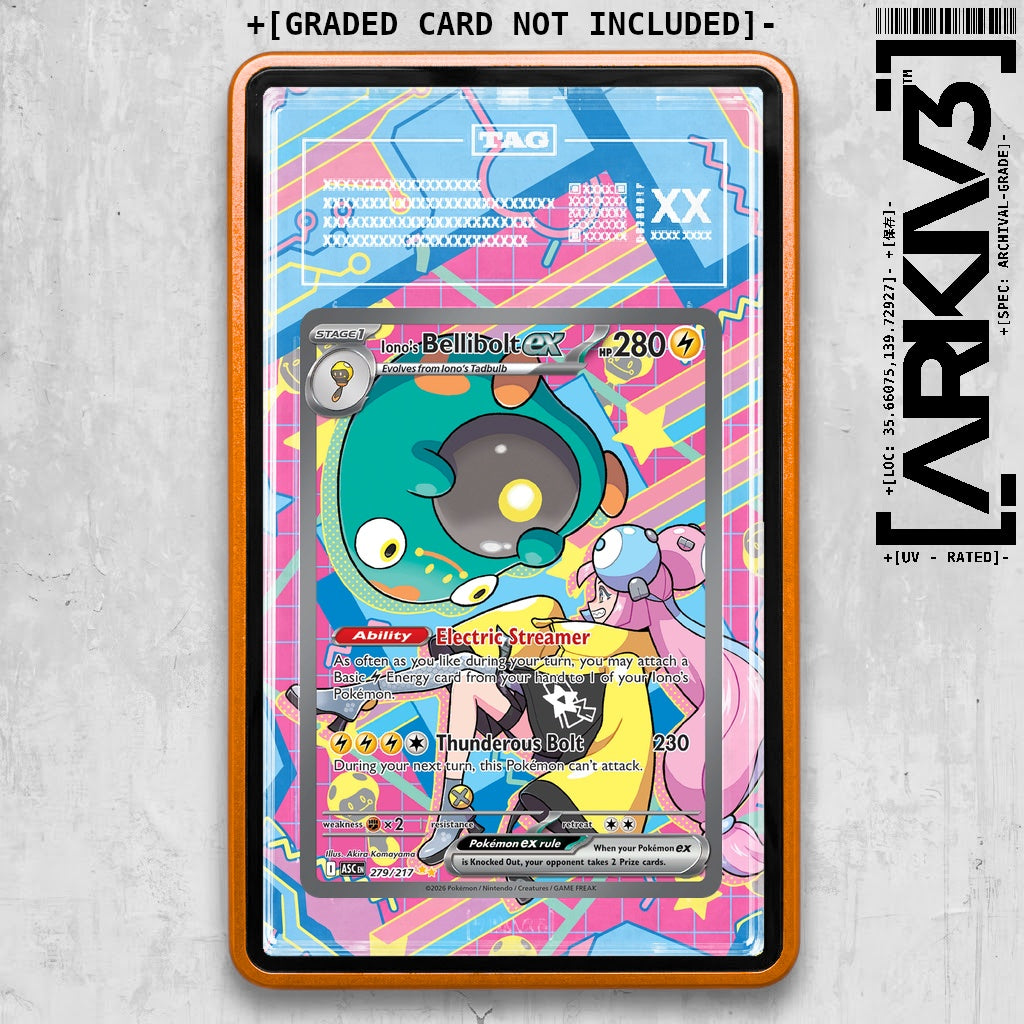 ARKIV3 TAG graded front - Orange