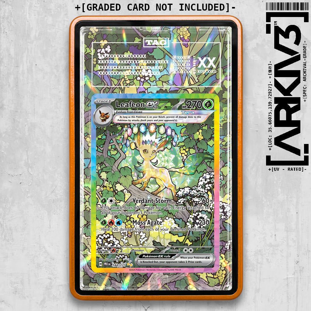 ARKIV3 TAG graded front - Orange
