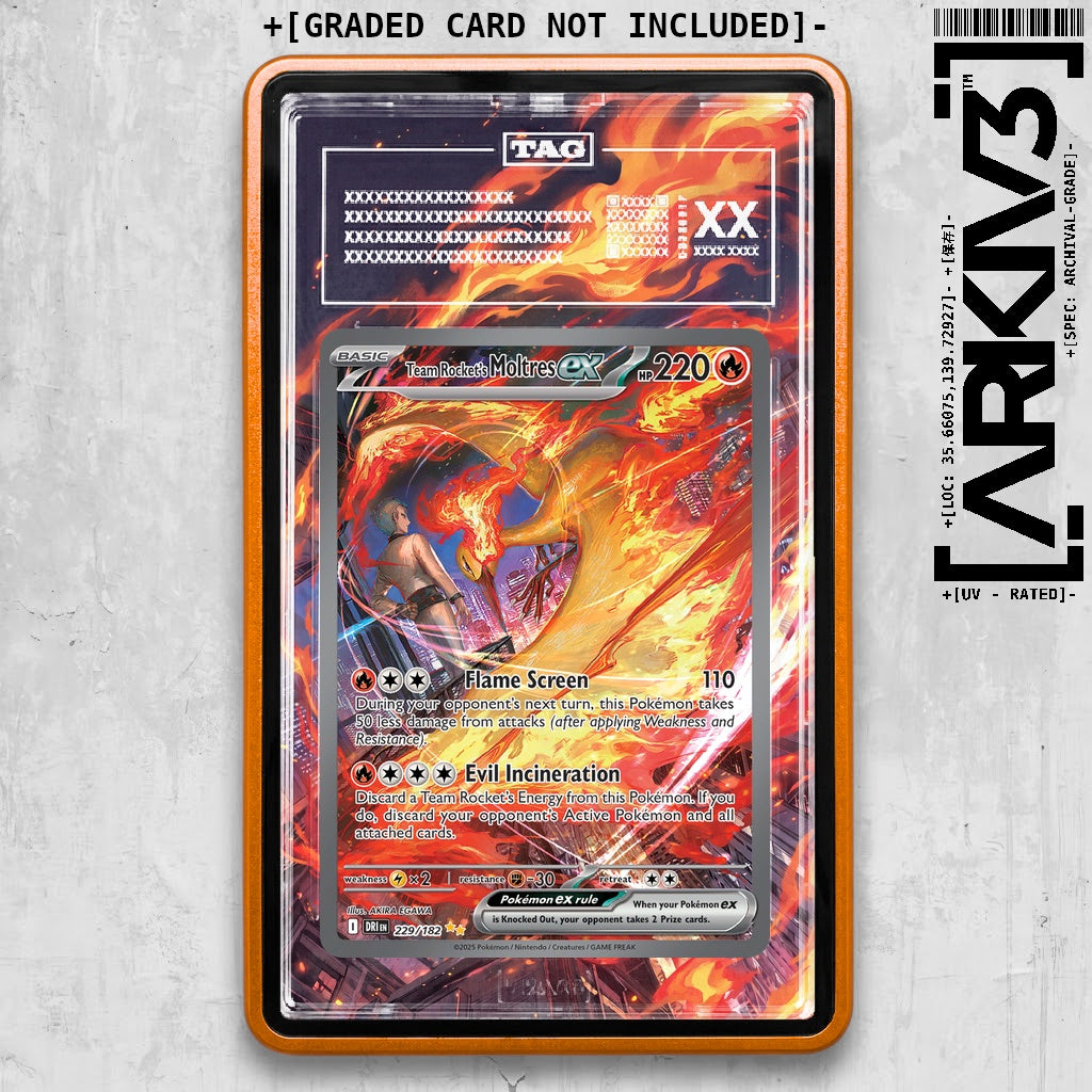 ARKIV3 TAG graded front - Orange
