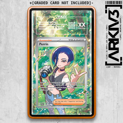 ARKIV3 TAG graded front - Orange