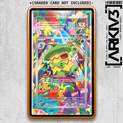 ARKIV3 TAG graded front - Orange