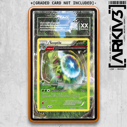 ARKIV3 TAG graded front - Orange