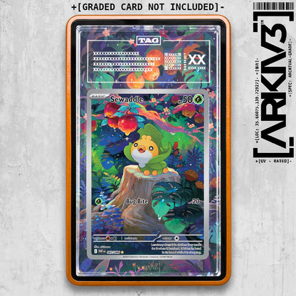 ARKIV3 TAG graded front - Orange