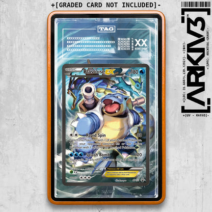 ARKIV3 TAG graded front - Orange
