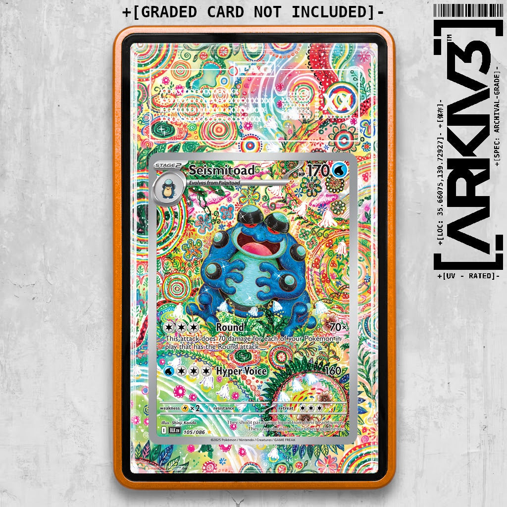 ARKIV3 TAG graded front - Orange