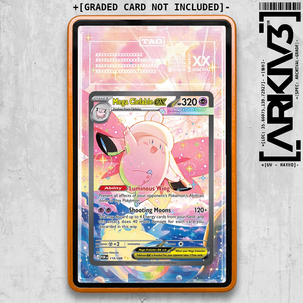 ARKIV3 TAG graded front - Orange