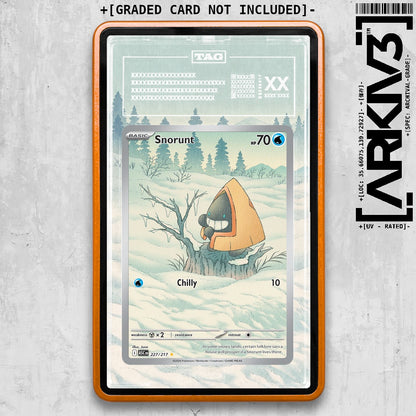 ARKIV3 TAG graded front - Orange